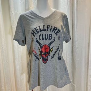 Stranger Things “Hellfire Club” V Neck Tee